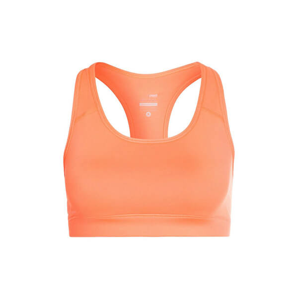 Áo lót tập thể dục màu cam chất liệu cotton